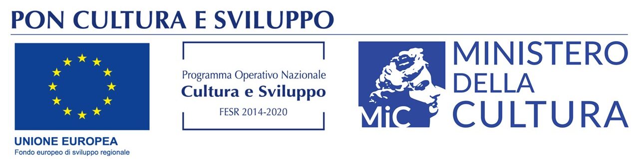 Loghi Istituzionali Unione Europea, PON e Ministero della Cultura