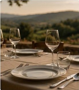 Cene in fattoria